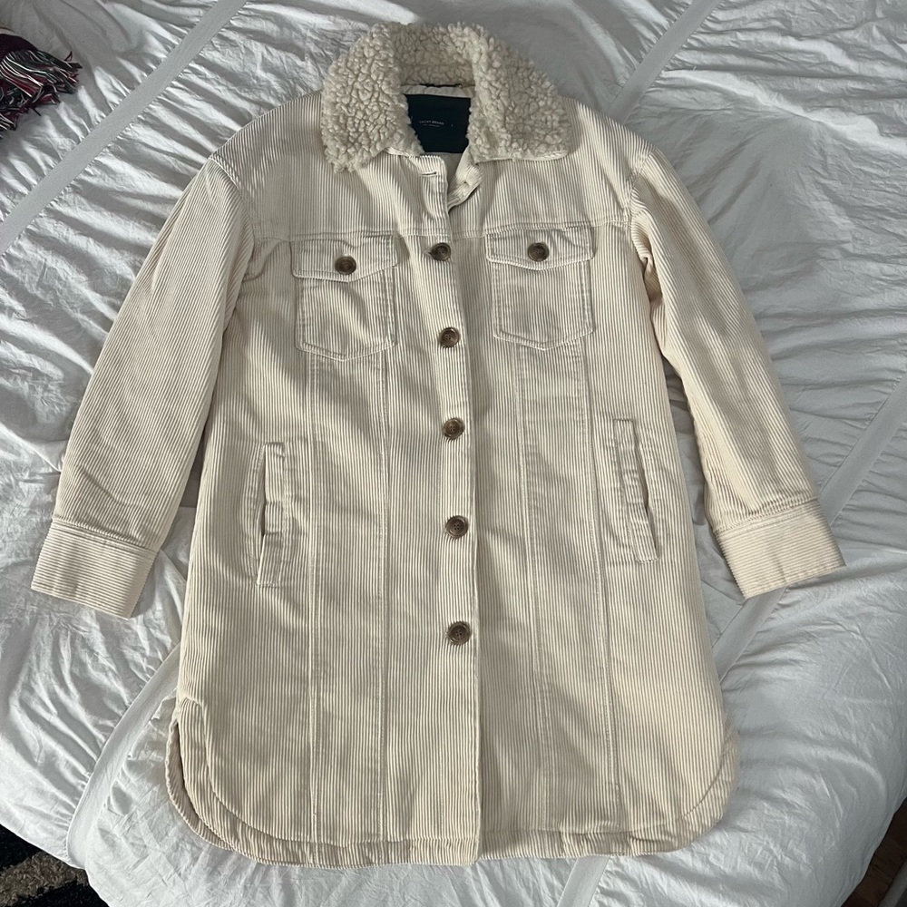 Lucky Brand Thick Corduroy Coat